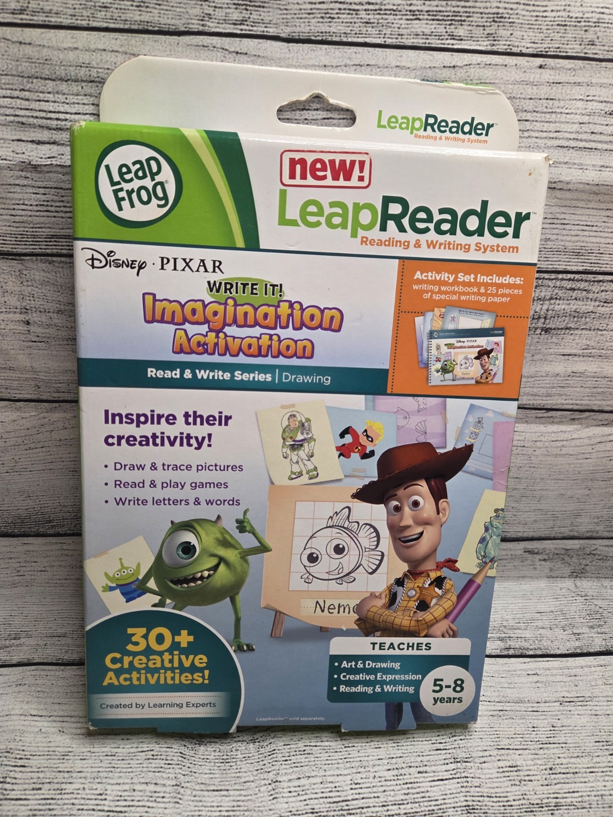 Leapfrog Leap Reader Read & Write Series Disney Pixar Write It – 5-8 Years