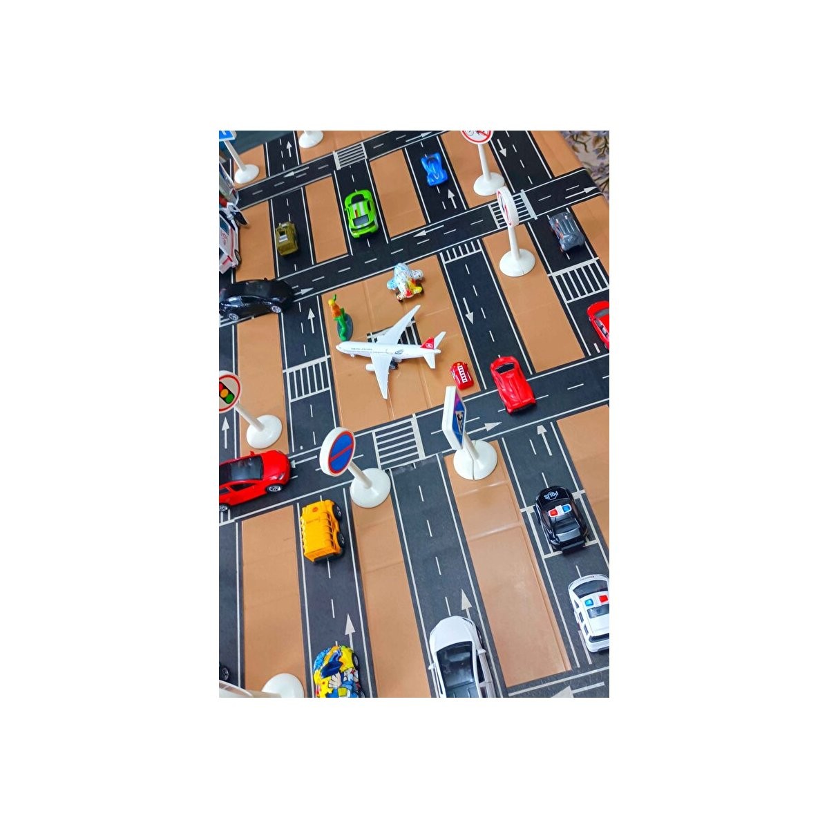 Kids Road Tape Removable Adhesive Toy Car Track Floor Wall 5m – Rigor Universe