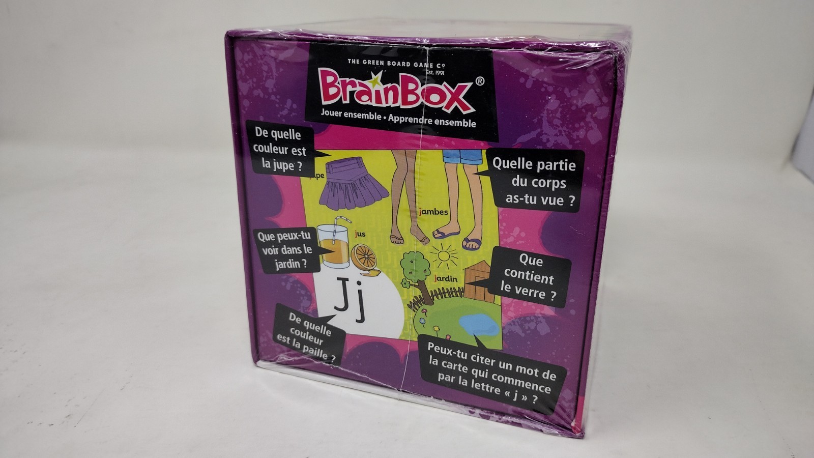 BRAINBOX FRENCH ABC’s NEW BRAIN CHALLENGE CARD GAME