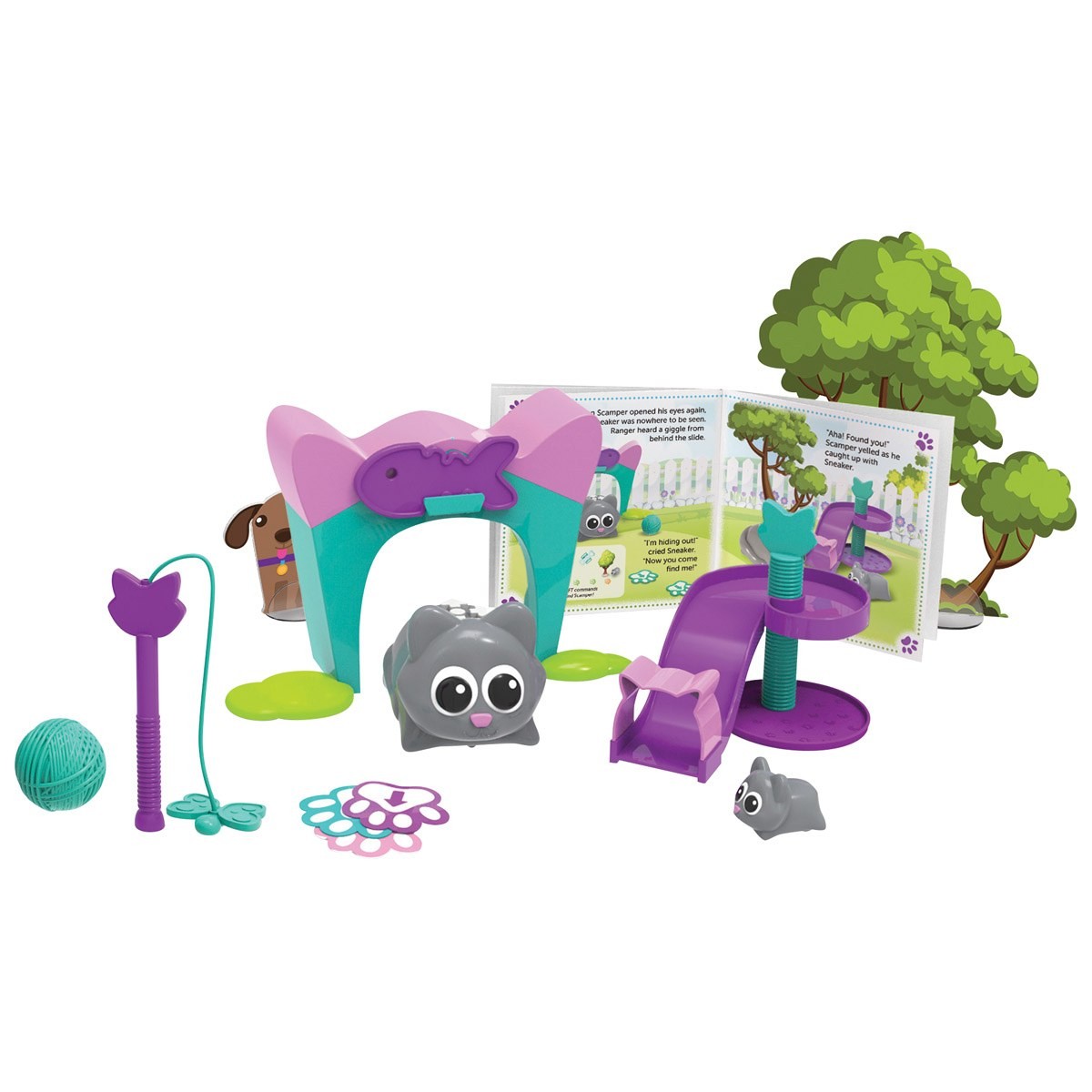 Learning Resources Coding Critters – Scamper & Sneaker – 22 Pieces