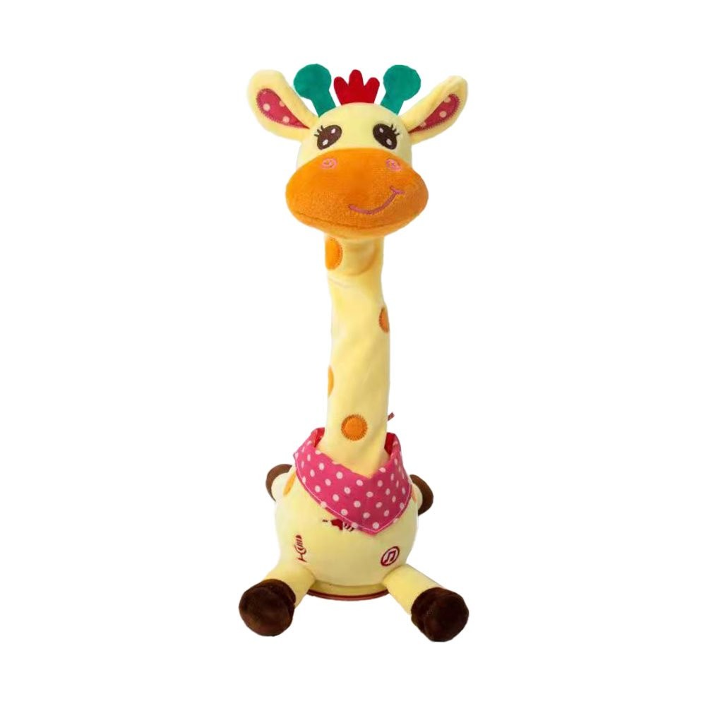 Kid s Favorite Dancing Giraffe Plush Singing Animal Plush Doll JQ
