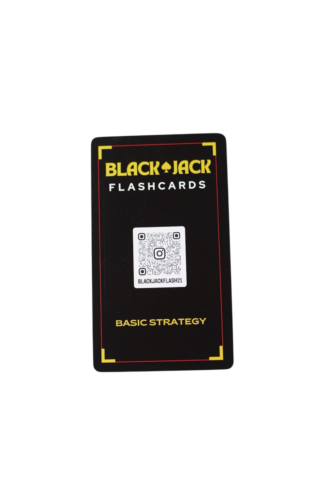 Blackjack Basic Strategy Flashcards for Beginners Casino Game Learning Cards NEW