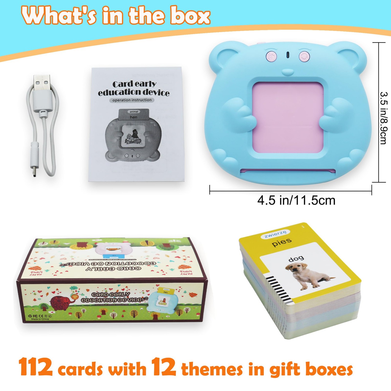 Mayaphilos 224 Sight Words Polish And English Talking Flash Cards Fun Polish