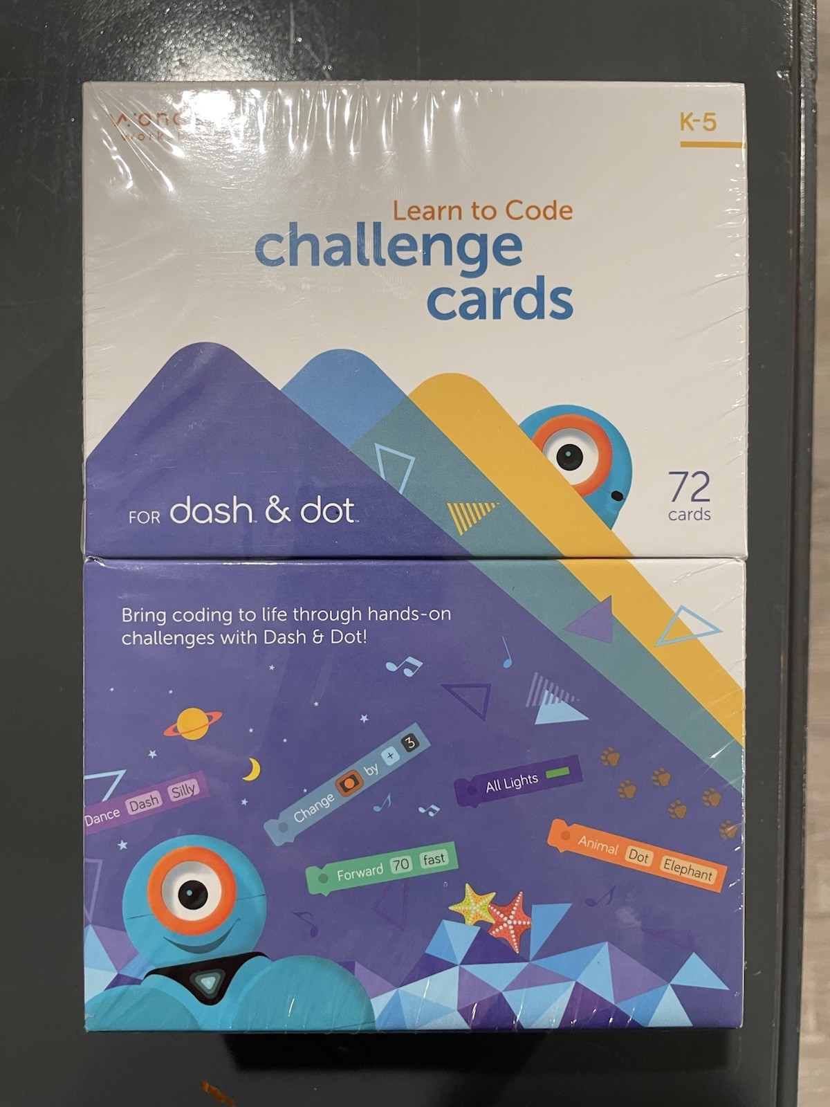 Wonder Workshop Dash & Dot Learn to Code Challenge Card Box Set
