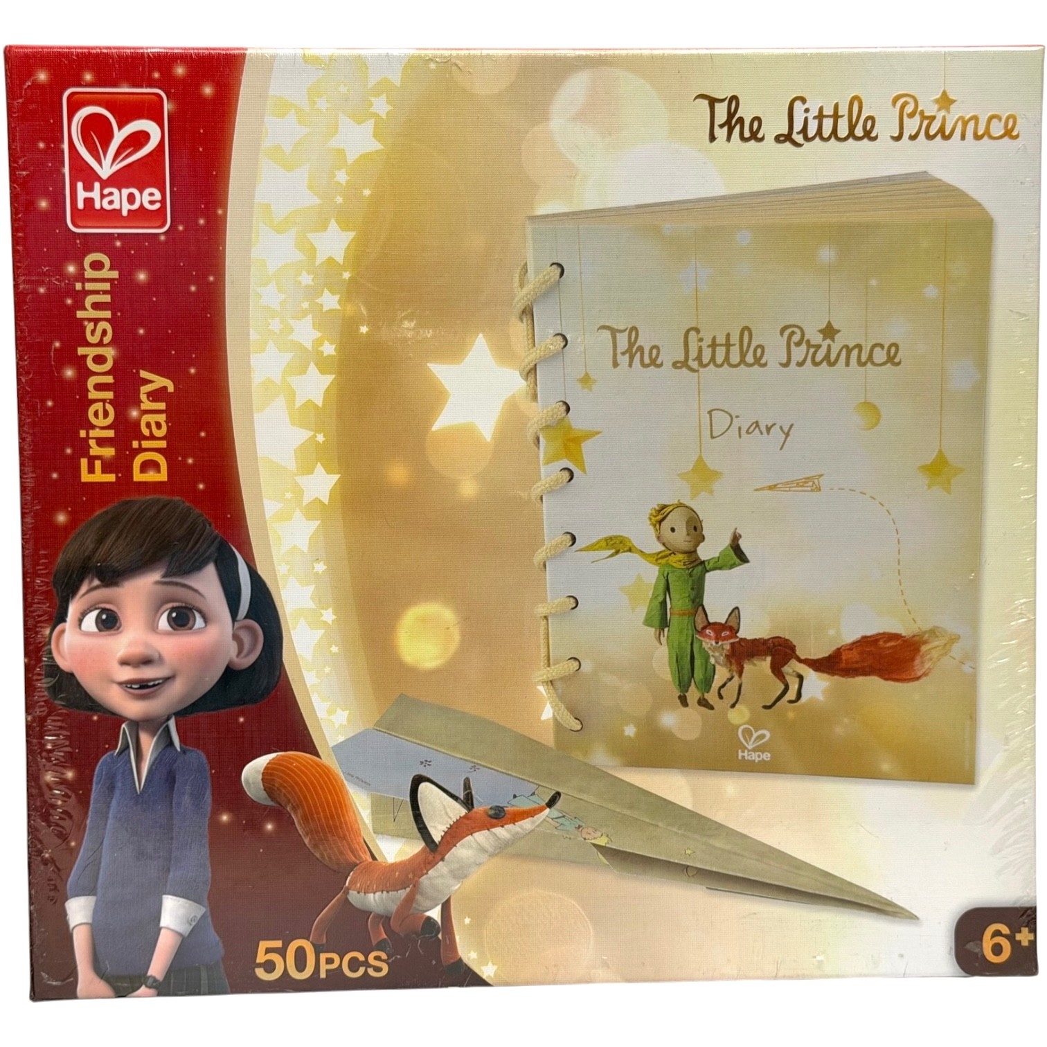 HAPE THE LITTLE PRINCE Friendship Diary 50 pieces