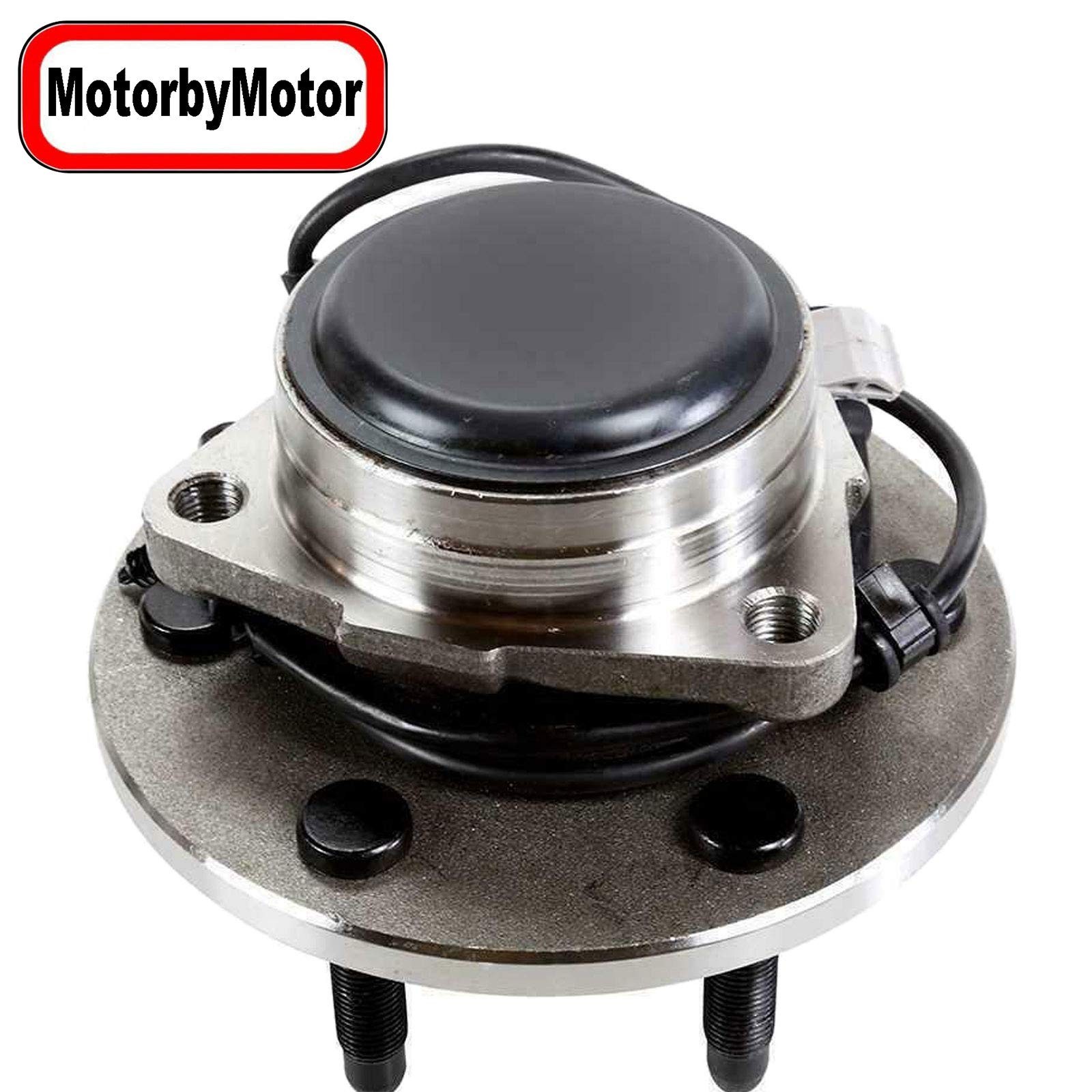 MotorbyMotor 515054 (2WD) Front Wheel Bearing Hub Assembly w/6 Lugs Fits 1pc
