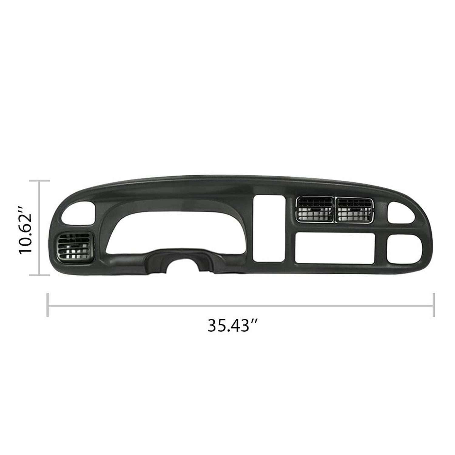 PIT66 Dash Board Bezel Cover Compatible with 1998 1999 2000 2001 2002 Dodge R…
