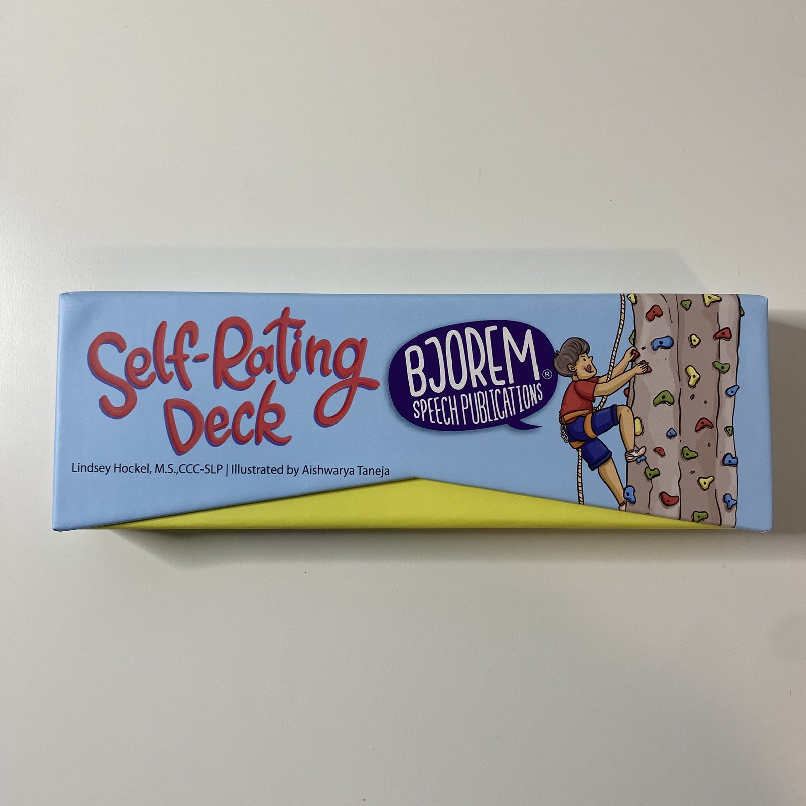 Bjorem Self-Rating Deck Speech Therapy Cards – Brand New, Opened for Photos