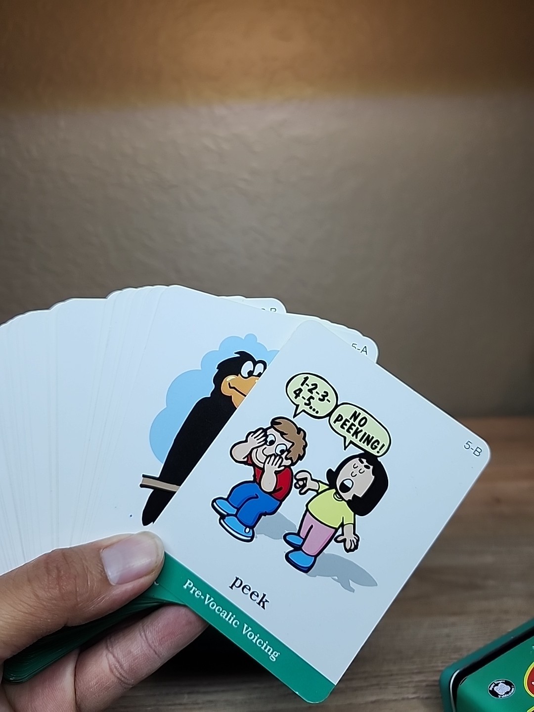 Webber Phonological Awareness Speech Voice Vocabulary 128 Cards Deck