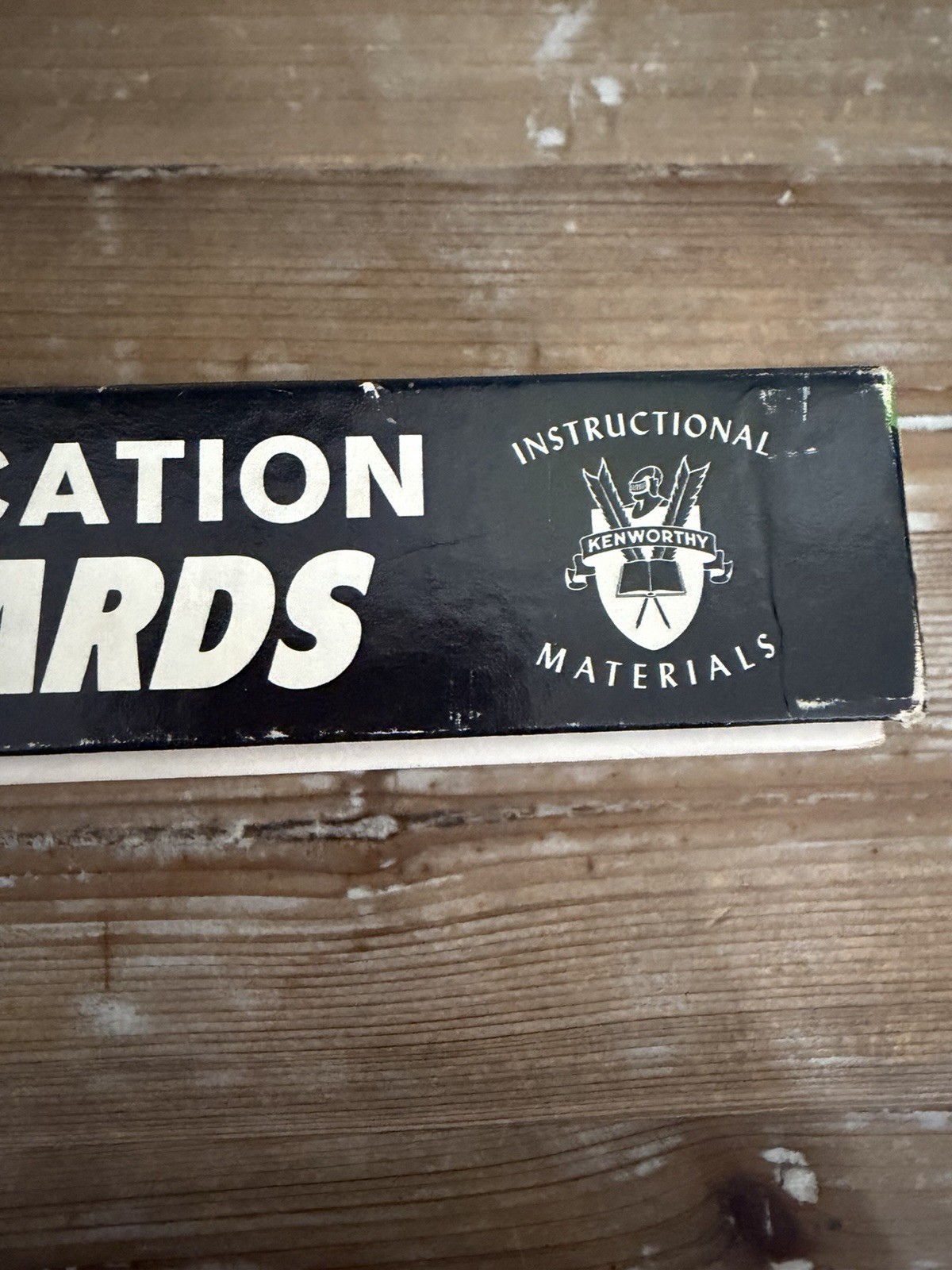 Vtg 1964 Kenworthy Educational Math Multiplication Teaching Flash Cards No 2132