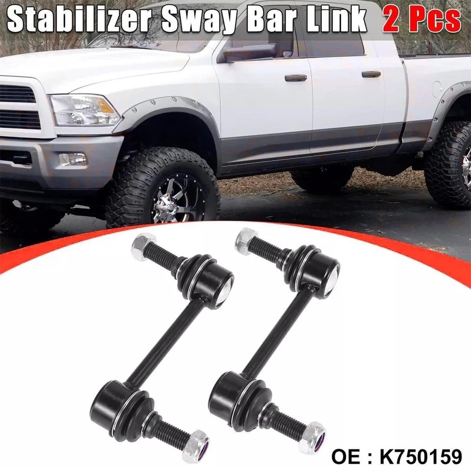 K750159 2pcs Front Sway Bar Link Fit for 2007-2014 Ford Edge, 2007-2015 Lincoln