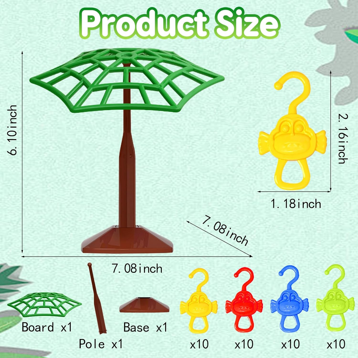 Monkey Balance Tree Game, Two-Player Balance Tree Game for Office, Interactive B