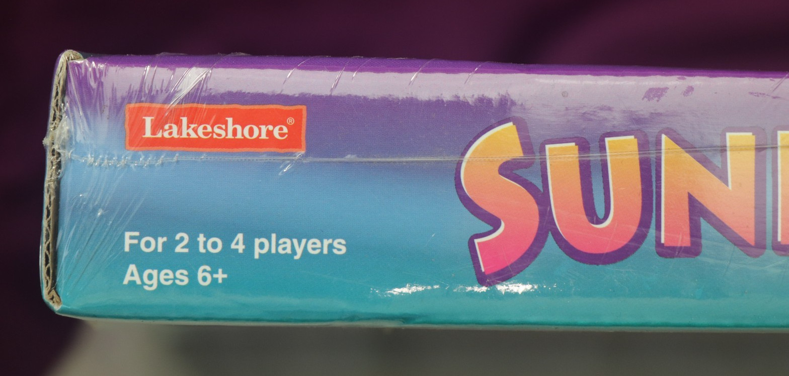 Lakeshore Sunken Suffixes Vocabulary Educational Learning Game AA646 NEW SEALED