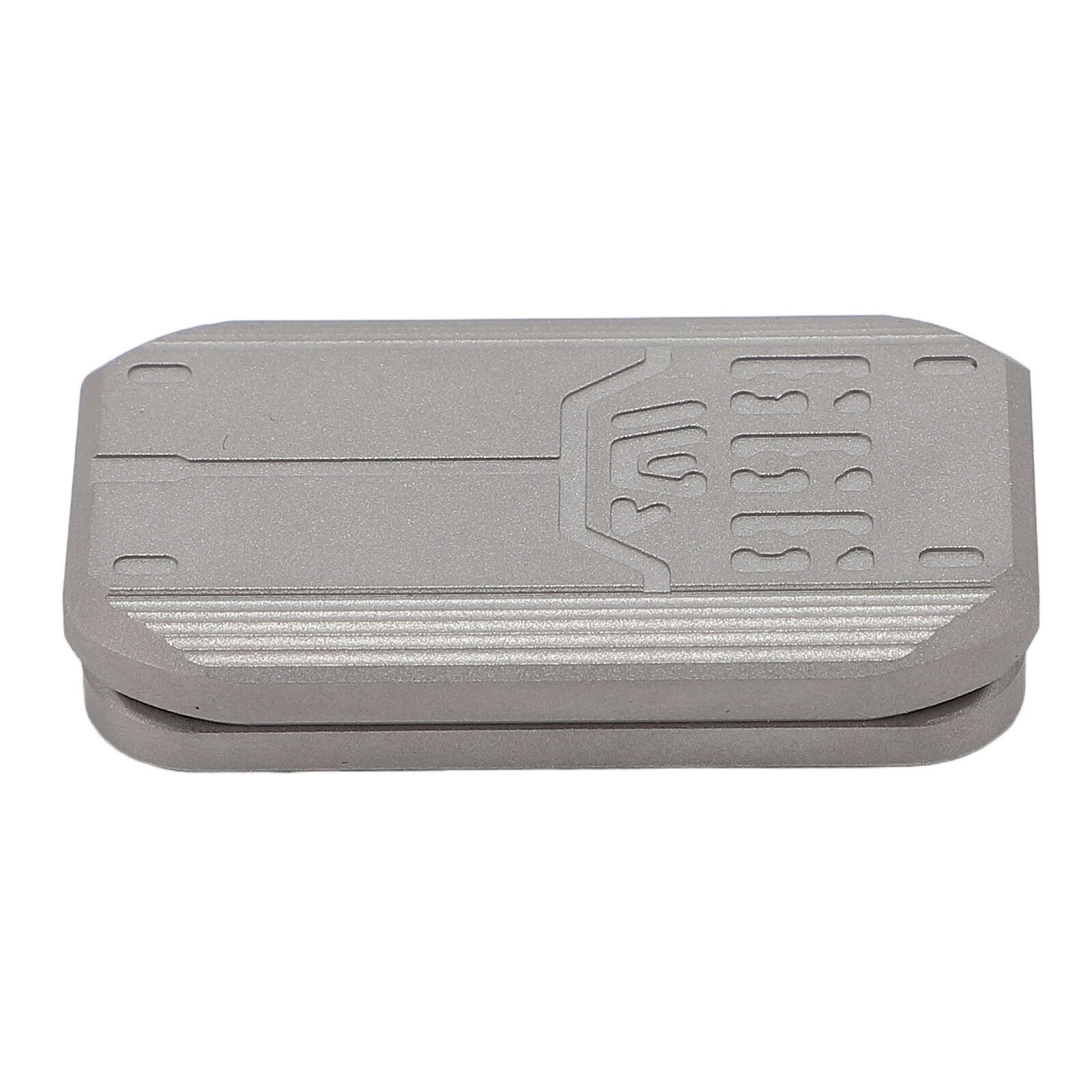 Metal Haptic Push Slider Stainless Steel Enhancing Attention Portable Push Card