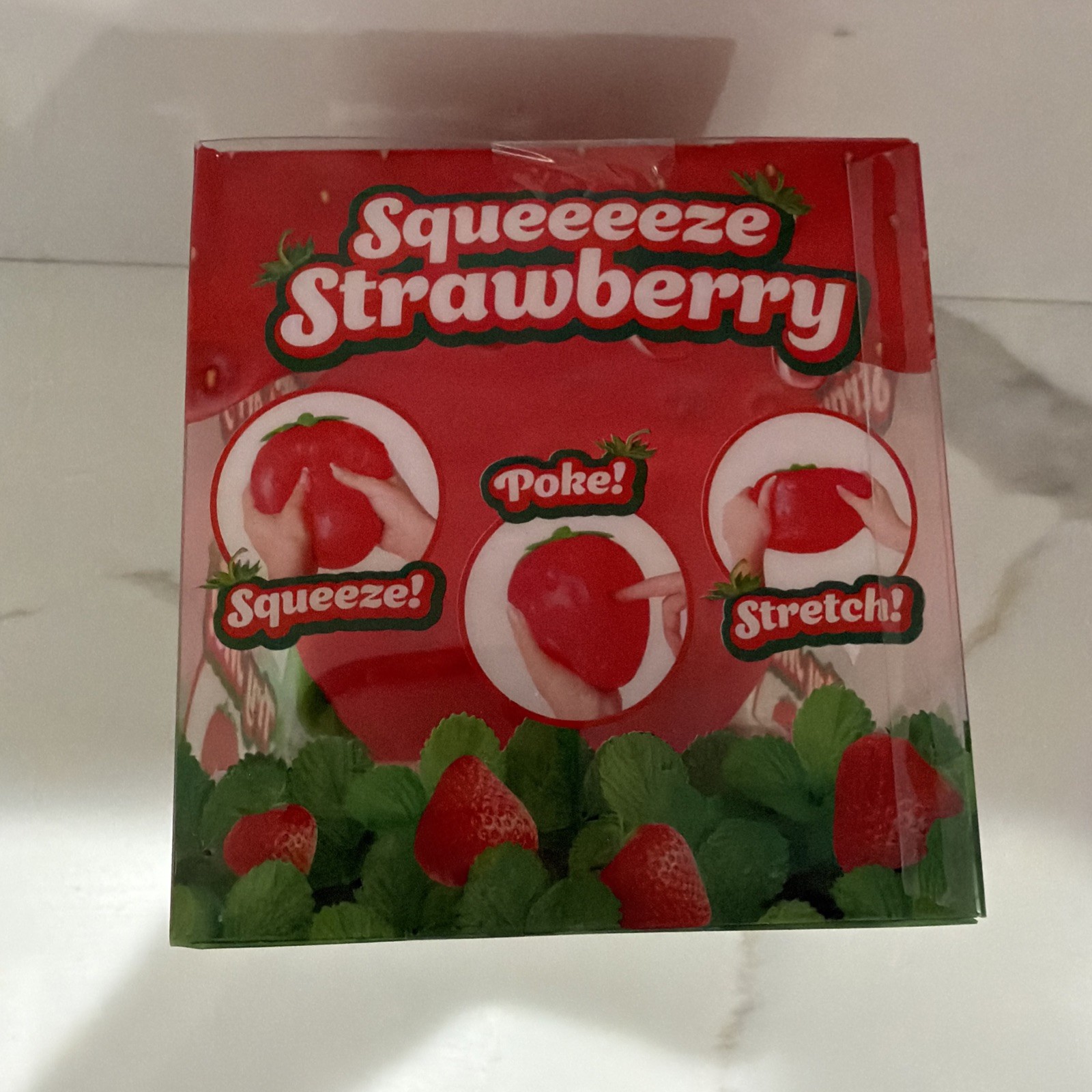 REAL VIRAL TOYMENDOUS Strawberry SunnyDays Squishy Large Stress Relief Toy NEW!