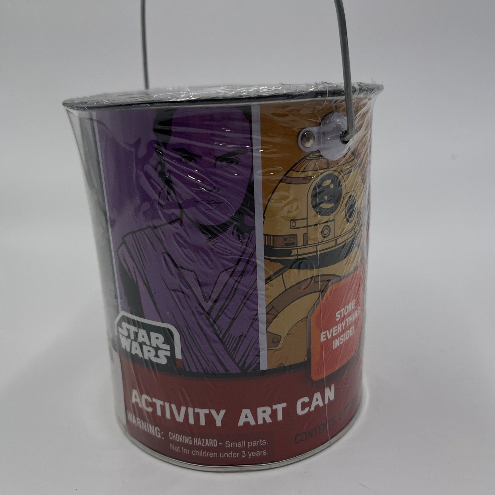 Tara Toys Star Wars Activity Art Can Paint Coloring Sticker Craft Kit