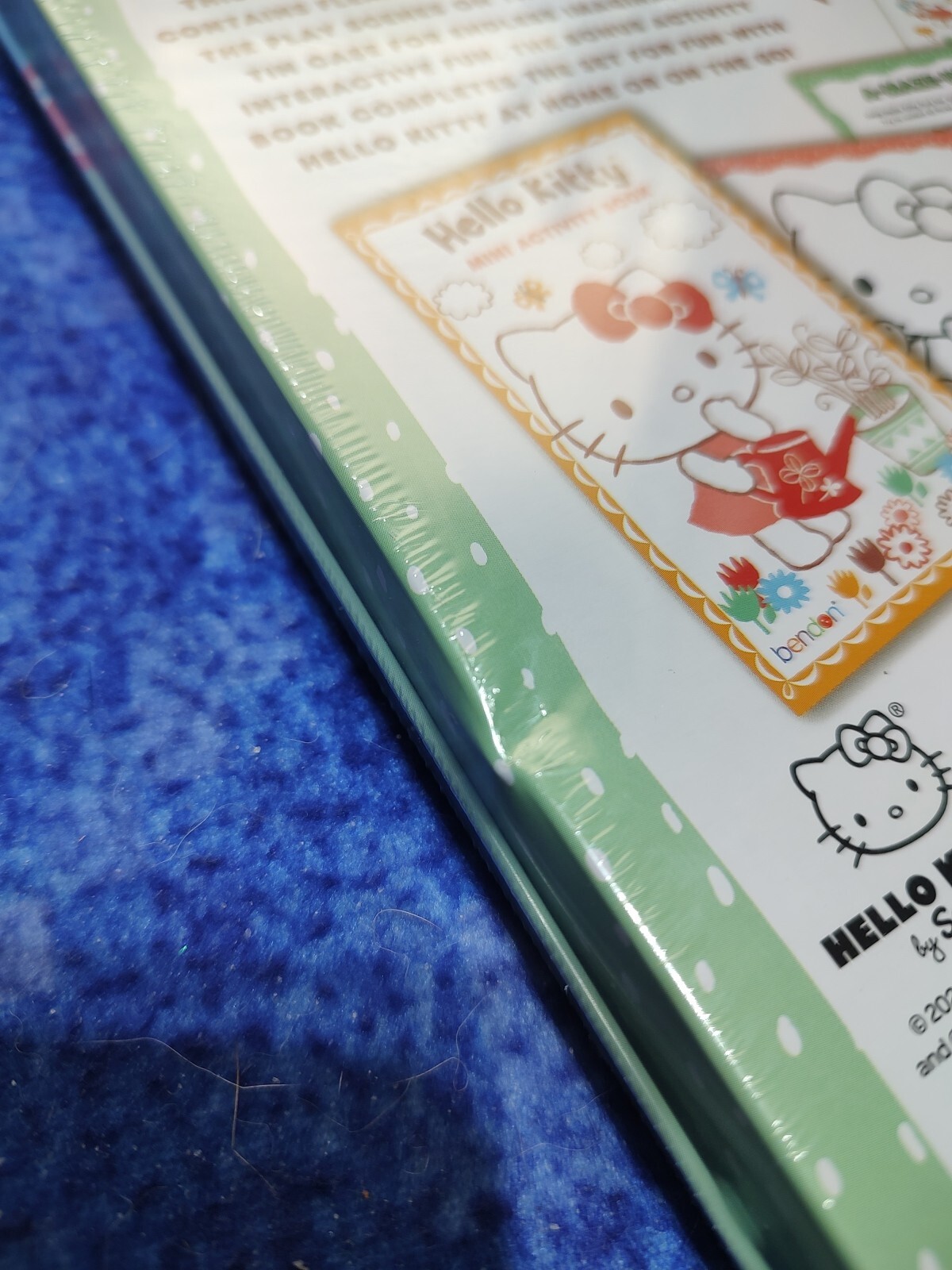 NEW Sealed Hello Kitty Magnetic Tin Play Set 47 Magnets Activity Books 3+