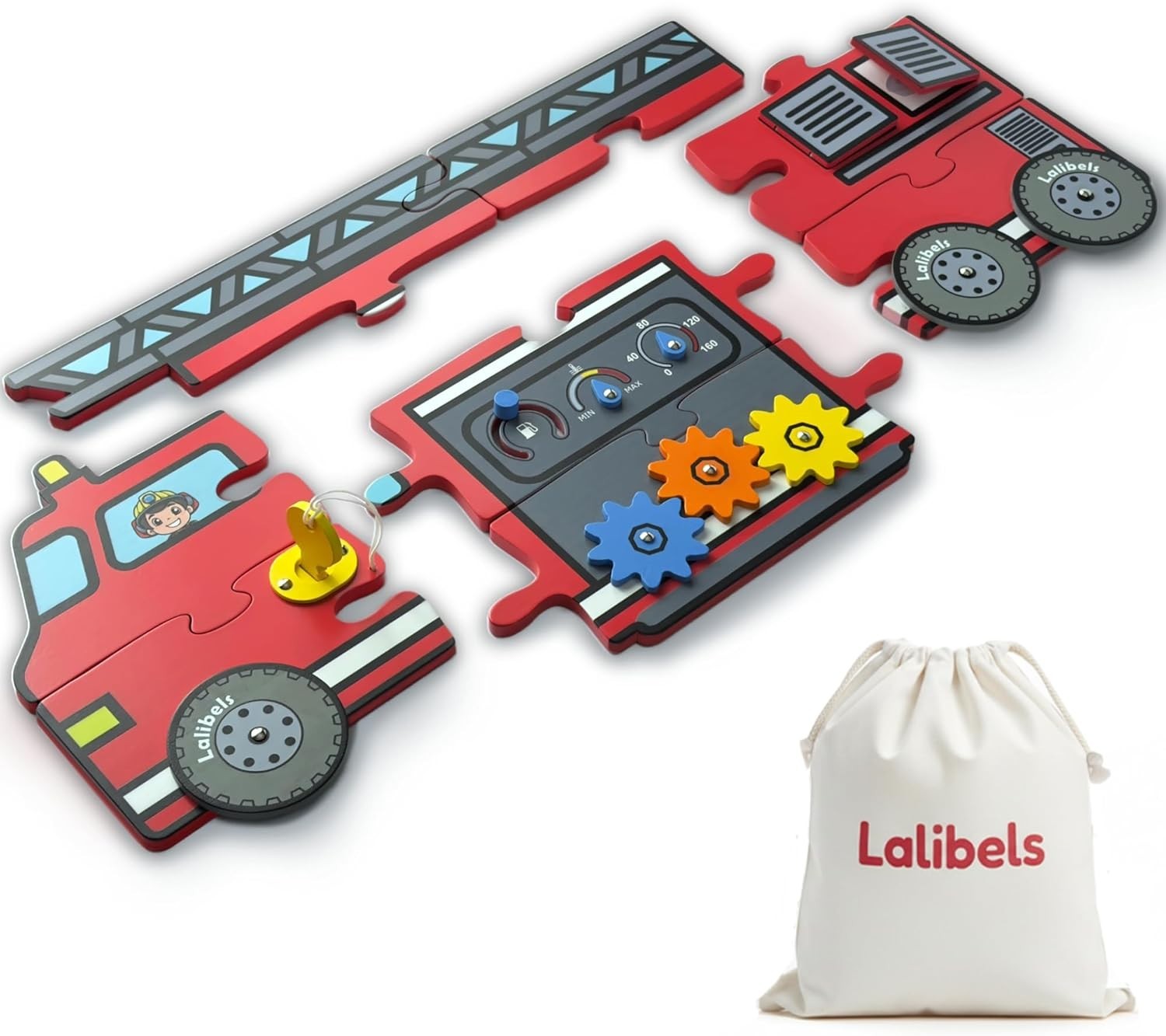 Lalibels Montyessori Learning & Sensory Busy Board