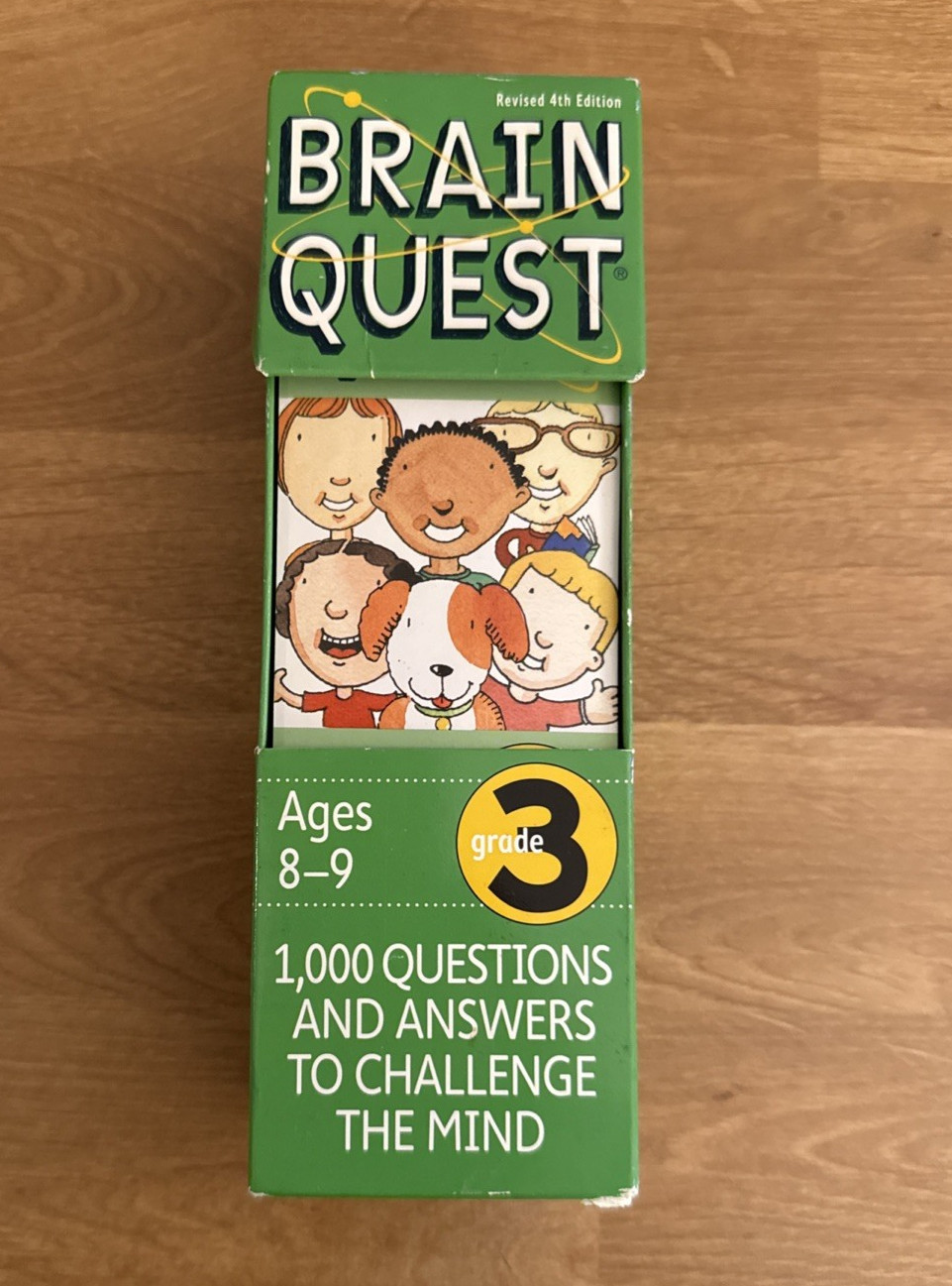 Brain Quest 3rd Grade Cards 1000 Questions and Answers 4th Edition Decks 1 & 2