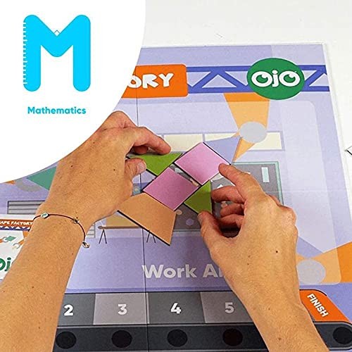 OjO Shape Factory Creative & Educational Toy for Toddlers | Kids Learn Shapes