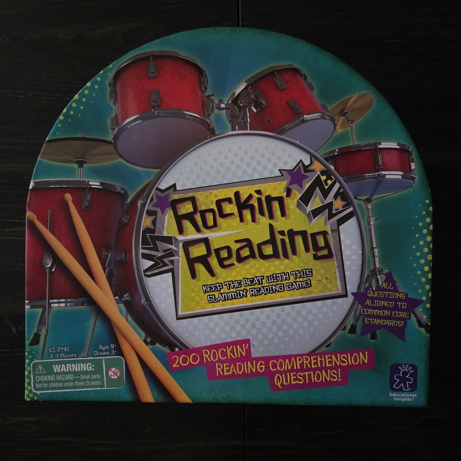 Educational Insights Rockin’ Reading Board Game Grades 3 Plus Homeschool