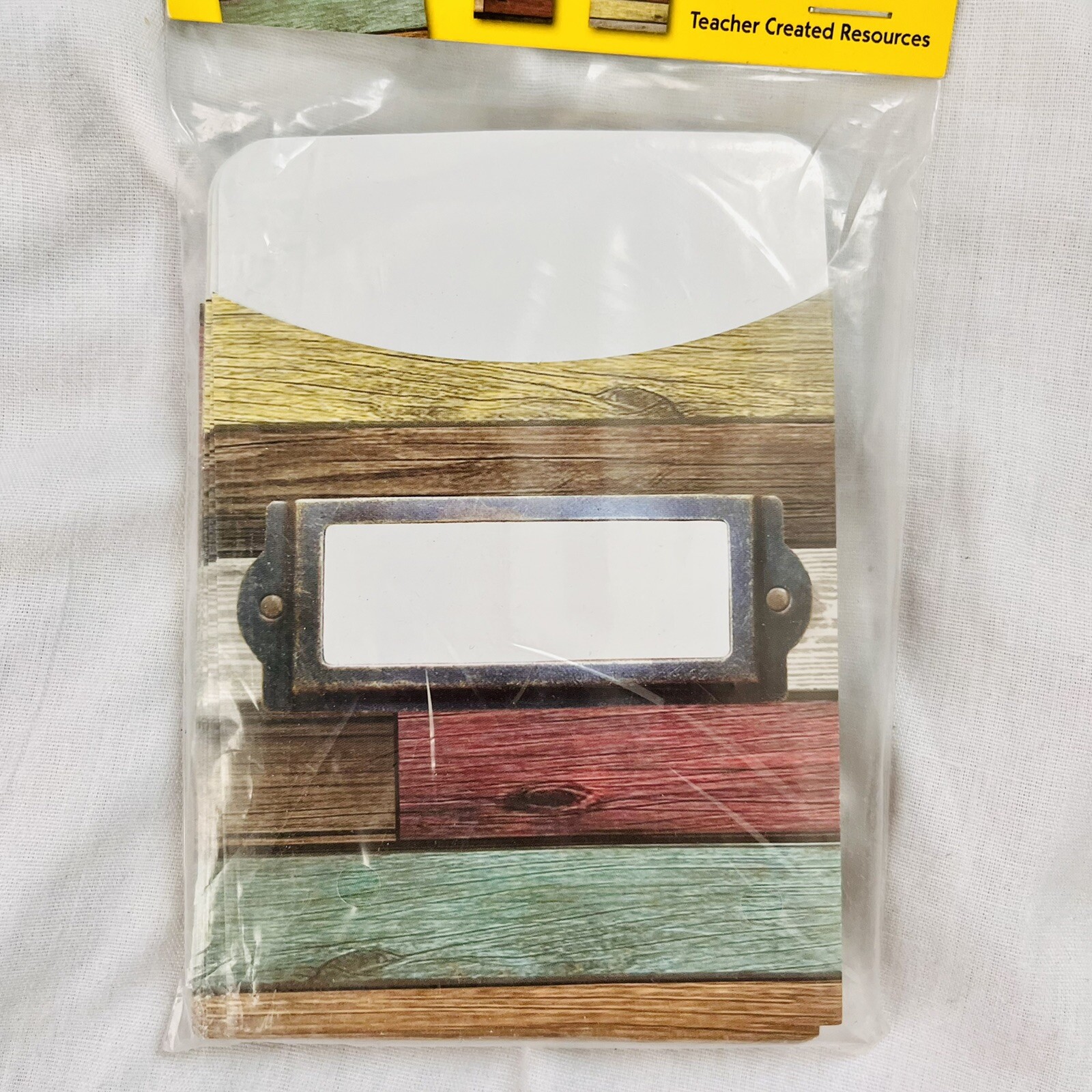 Teacher Created Resources Library Pockets Home Classroom TCR 8822 Storage
