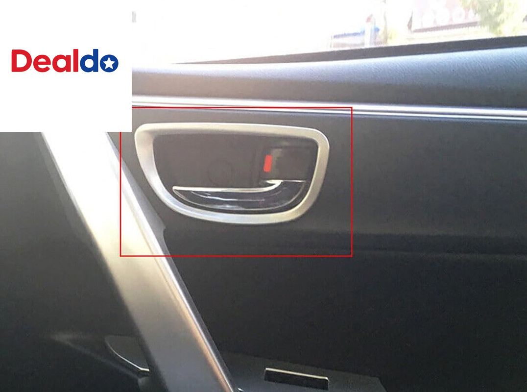 Car Accessories Fit for Toyota Corolla 2014 2015 2016 2017 2018 2019 Abs（Matte S