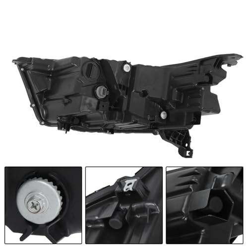23-25 Honda Pilot LED Headlight Black Right Passenger 33100T90A01 1PC Headlight