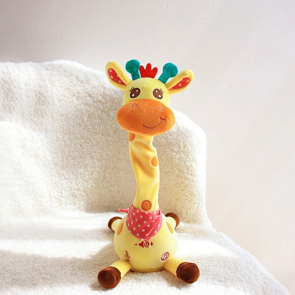 Kid s Favorite Dancing Giraffe Plush Singing Animal Plush Doll JQ