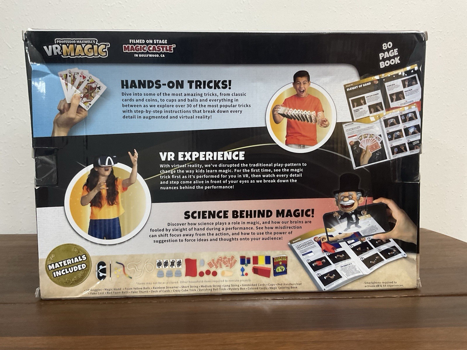 Professor Maxwell’s VR Magic Kit Kids Interactive SEALED Abacus