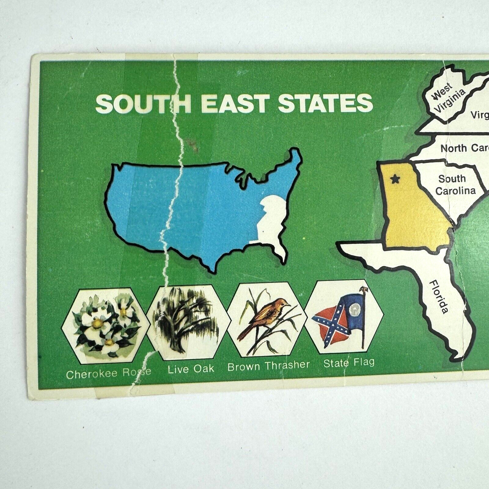 Educational Flash Cards Of The United States Vintage 1975 Box Set – by Edu Cards