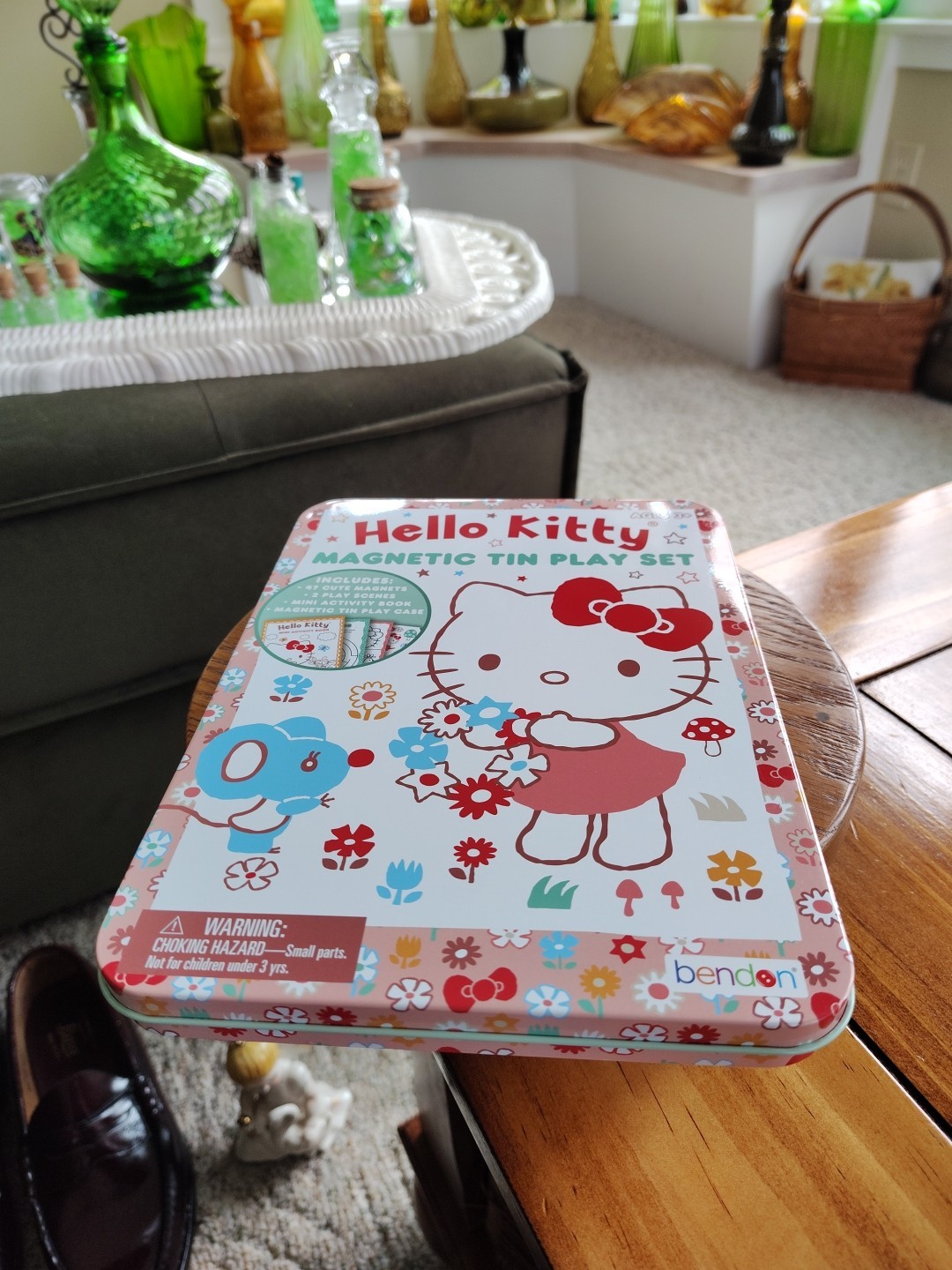 Hello Kitty Magnetic Creative Play Activity Tin Set NEW SEALED
