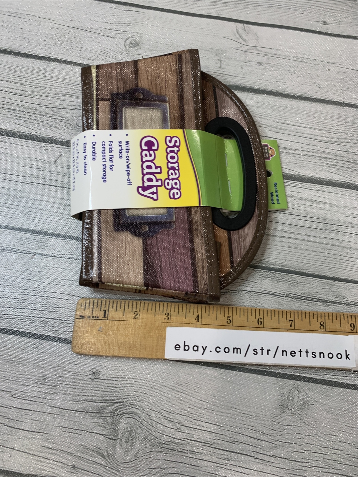 New Teacher Created Resources Reclaimed Wood Design Storage Caddy Classroom
