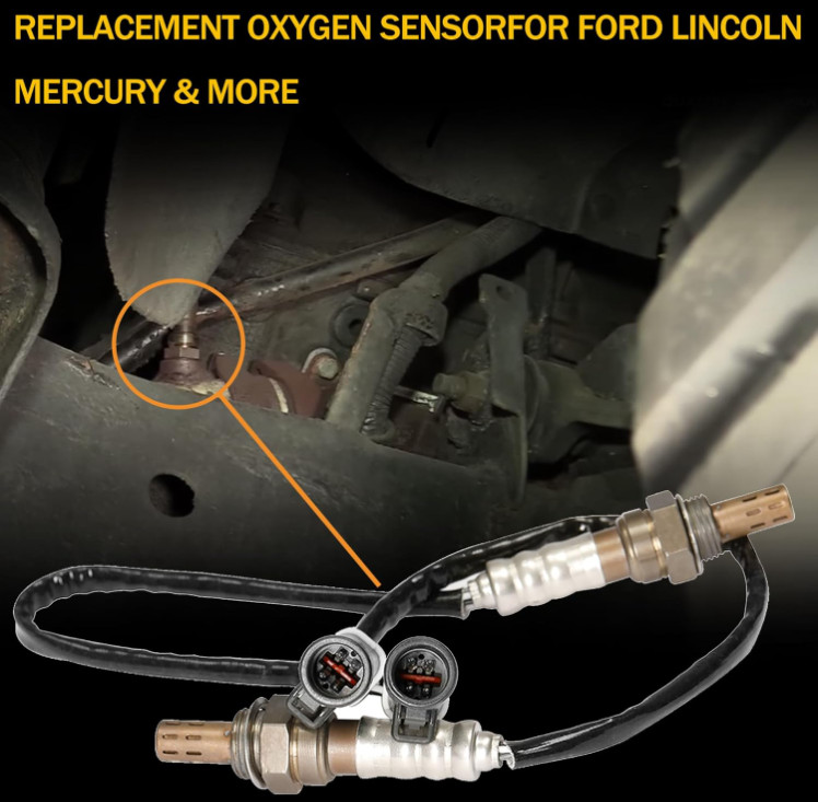 Sensores de oxígeno O2 2 piezas para motor, upstream y downstream compatibles