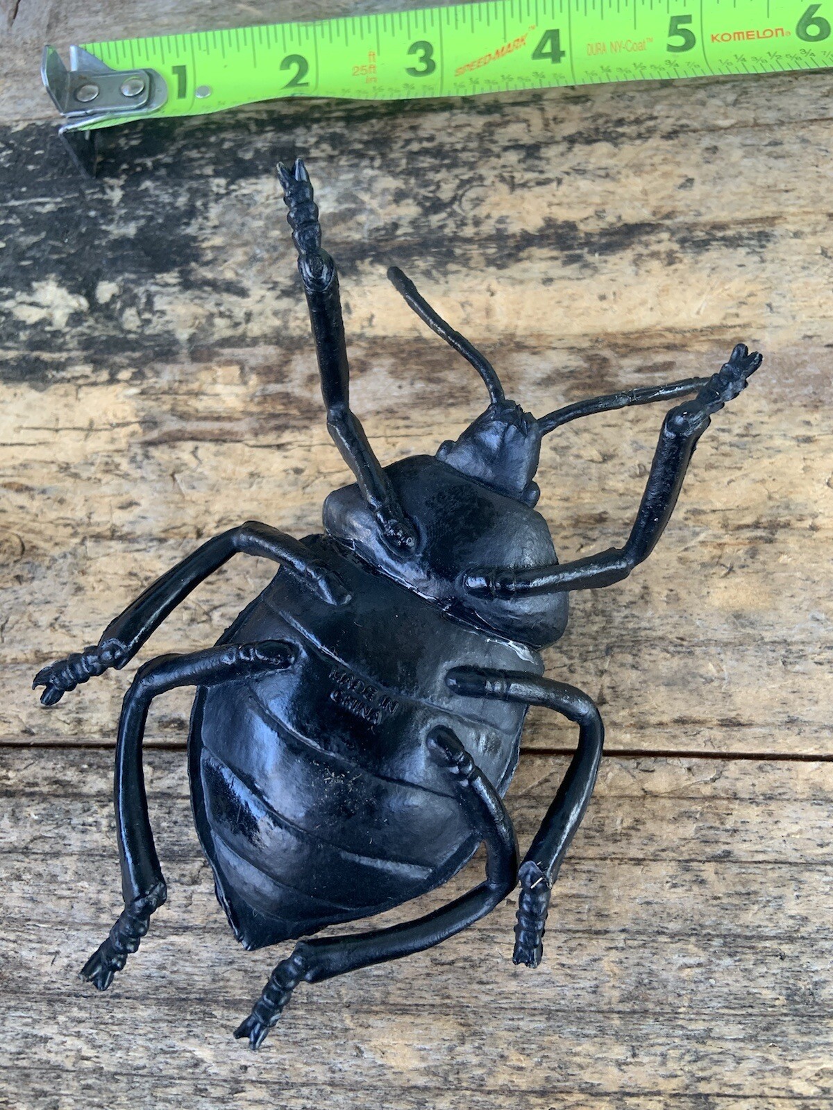 Vintage Plastic Beetle,Weevil Toy Very-China- Halloween Prop-Aquarium Decor VW