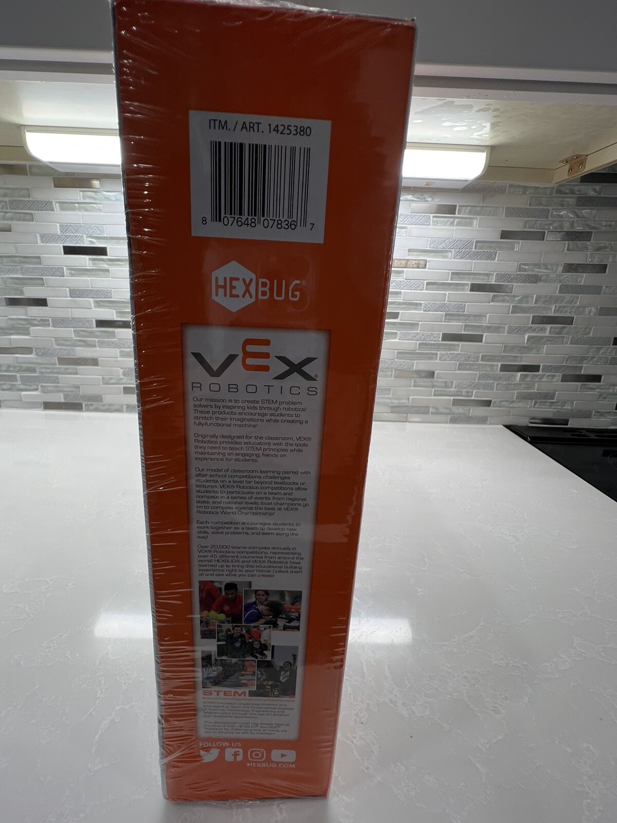 Hexbug Vex Robotics Steam Roller Skid Steer Excavator NEW NIB SEALED