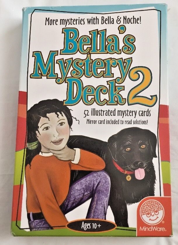 BELLA’S NOCHE MYSTERY DECK 2 MINDWARE BRAINY TOYS…KIDS OF ALL AGES..W / MIRROR