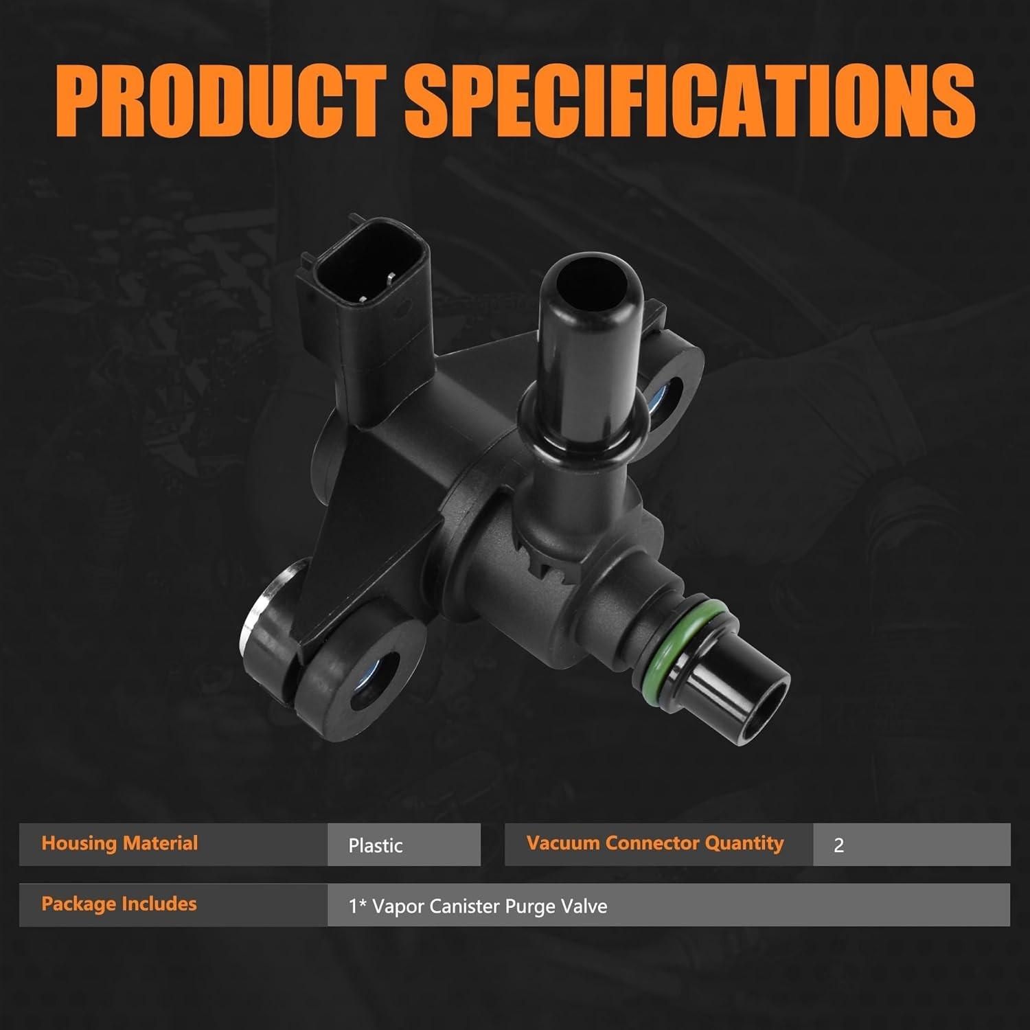 Vapor Canister Purge Solenoid Valve Emission For Ford Edge Escape Explorer F1…