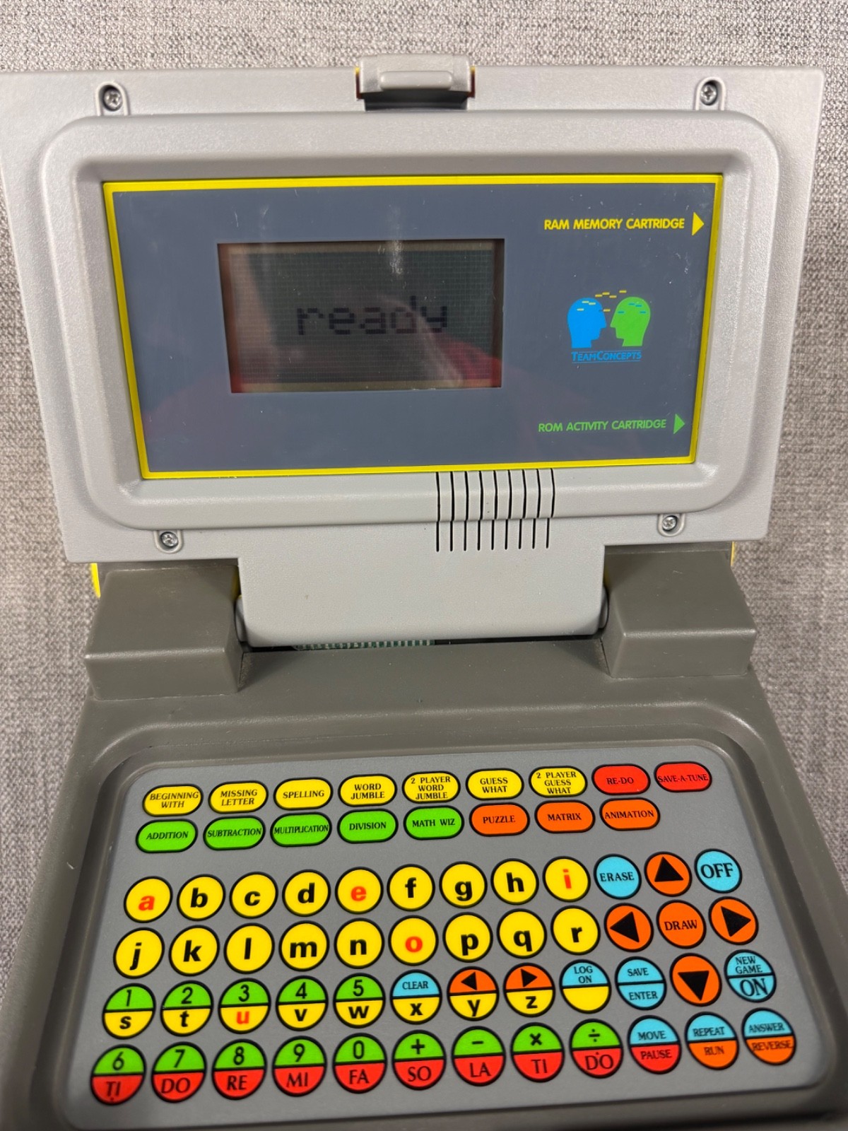 THE JUNIOR COMPUTER Learning System Vintage 90s Technology tested/works RARE