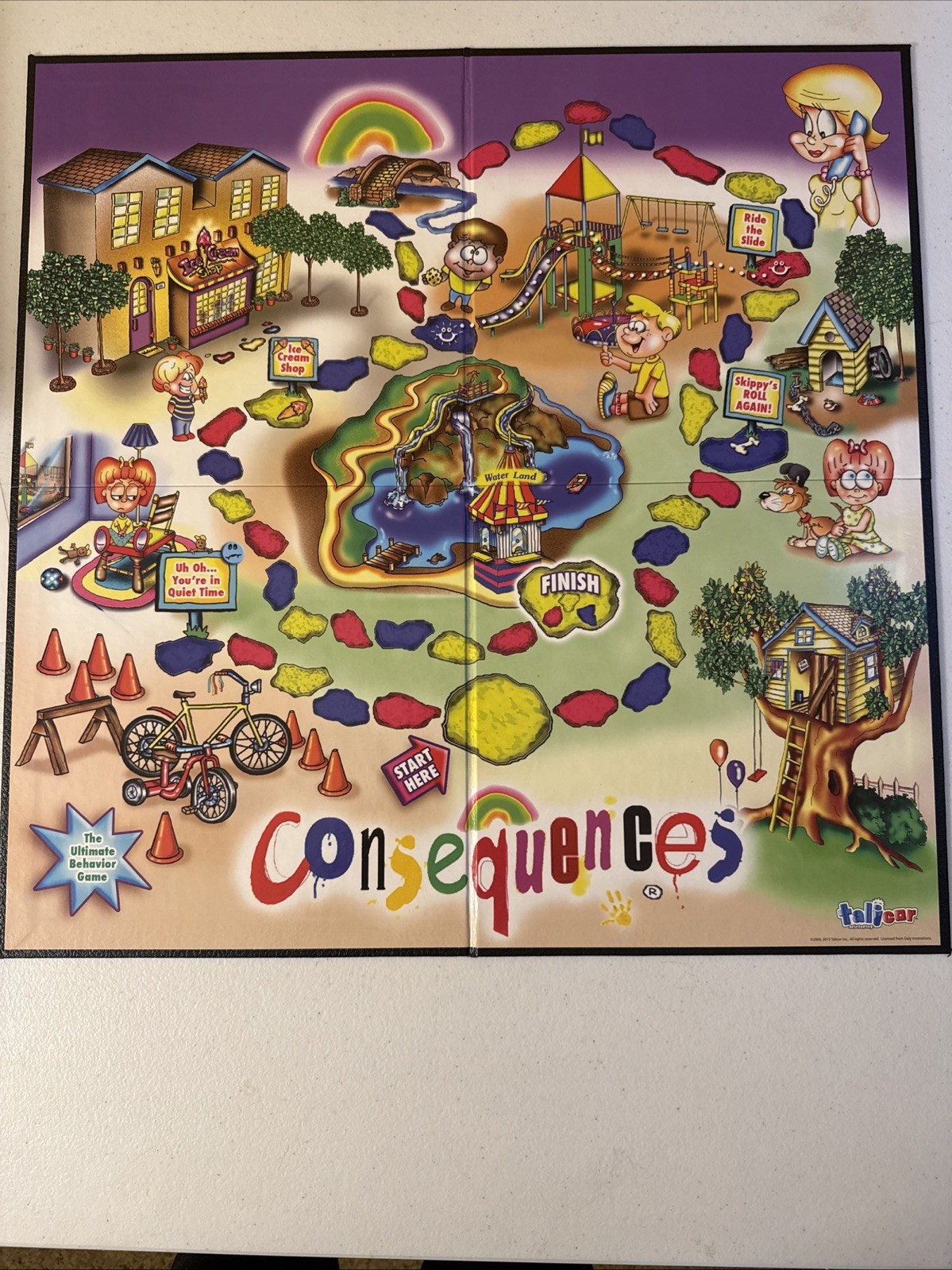 “Consequences” The Ultimate Behavior Board Game for Age 3+