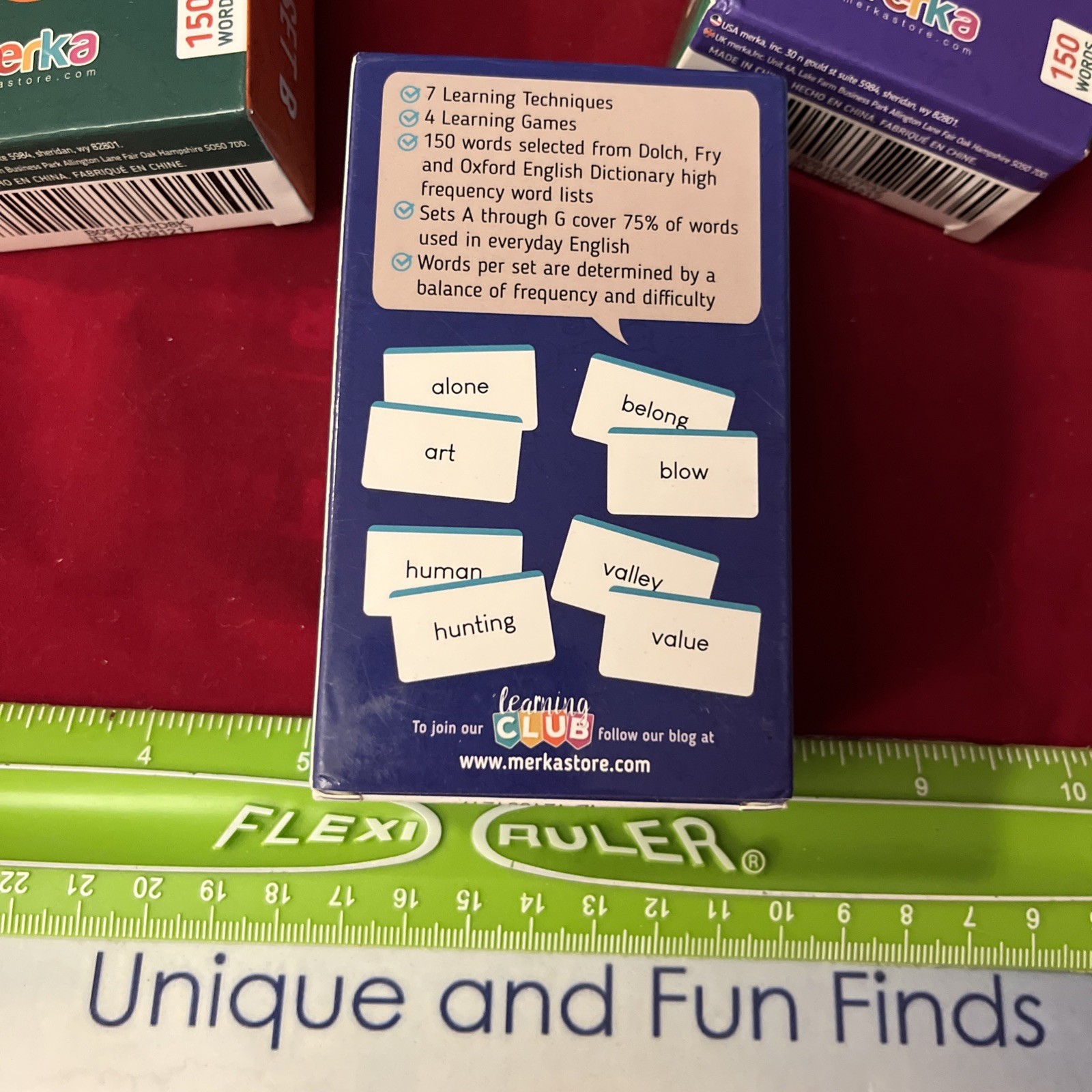 Set Of 3 Sight Word Flashcards – Sets B,F &D EUC