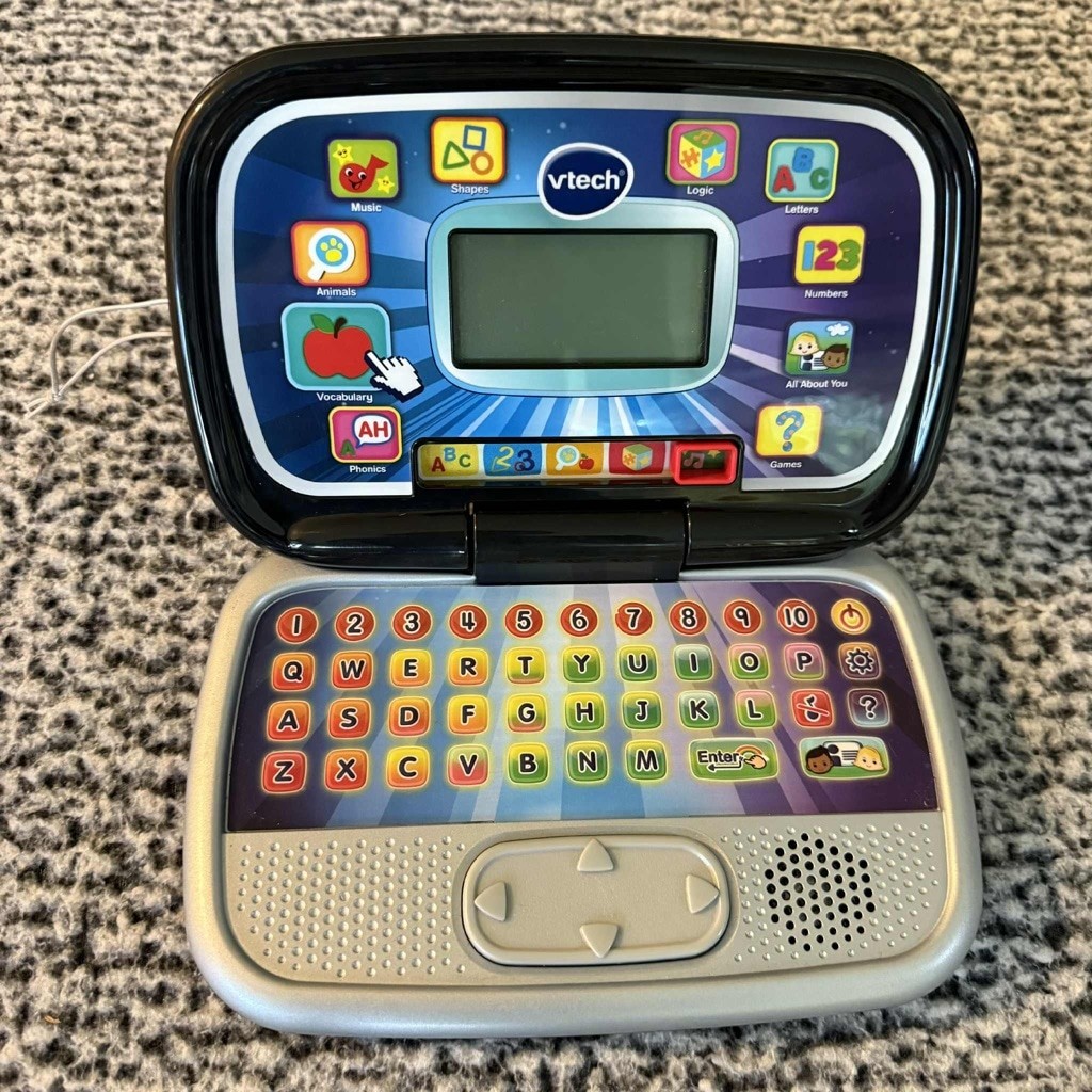 VTech Learning Laptop Black Silver