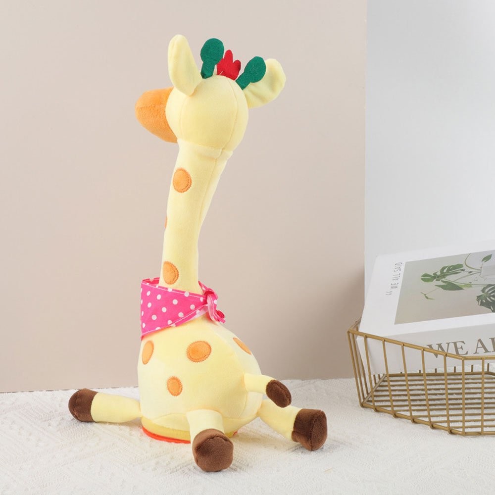 Kid s Favorite Dancing Giraffe Plush Singing Animal Plush Doll JQ