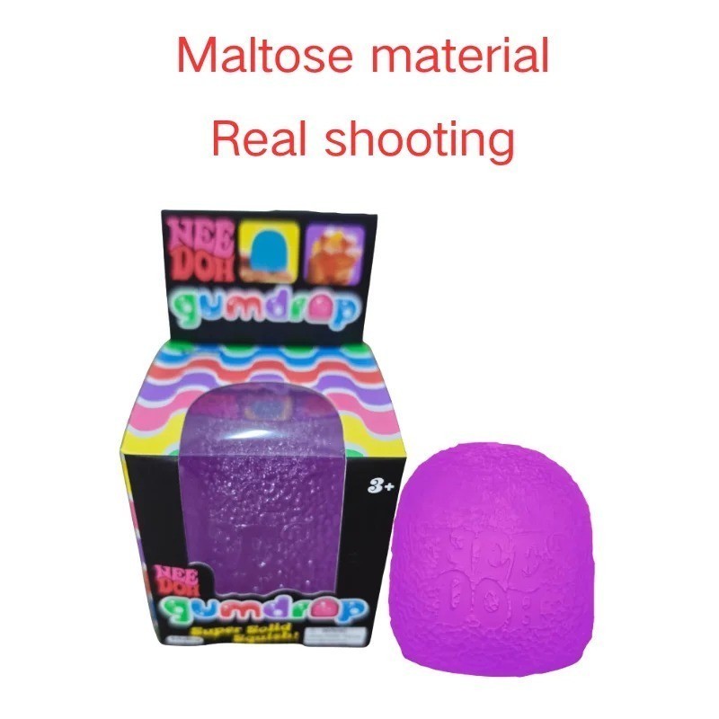 Nee Doh Gumdrop Super Solid Squish Needoh Gum Drop RARE