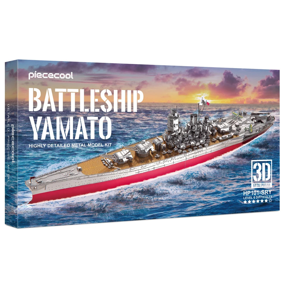 3D Metal Puzzle Battleship Model Building Kits Boat Teens Brain Teaser Gift