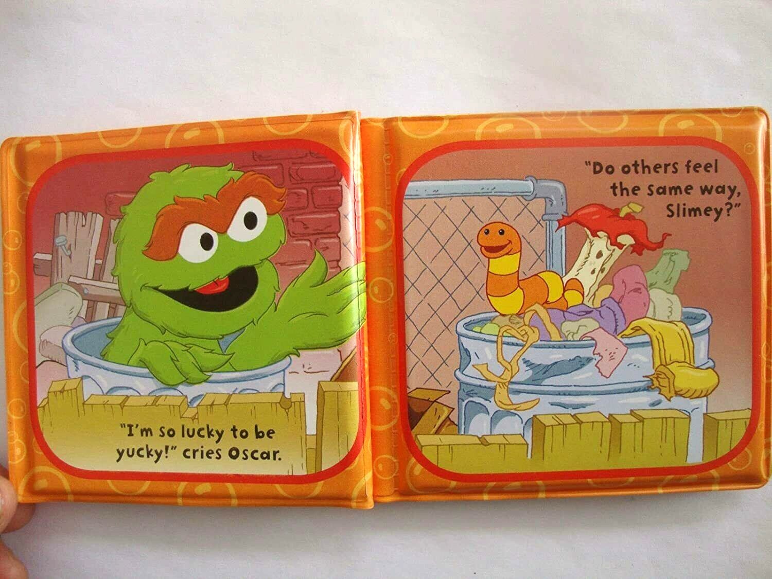 Disney & Sesame Street Squishy Bath Bubble Books 14 Varieties Baby Pre-K NEW!