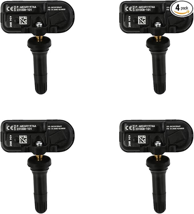 TPMS Sensor 434MHz Tire Pressure Monitoring System Sensor Compatible for