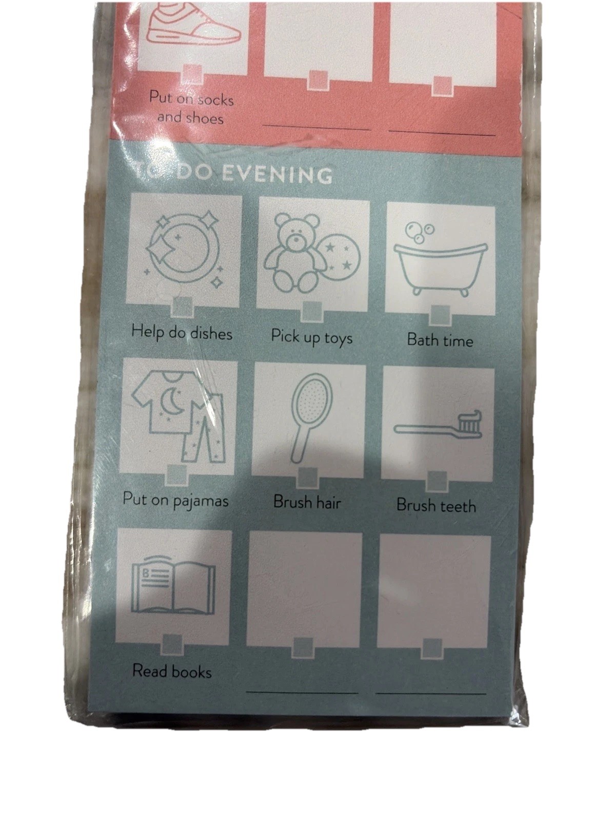 Passionate Penny Pincher Chore Chart for Kids Magnetic Back