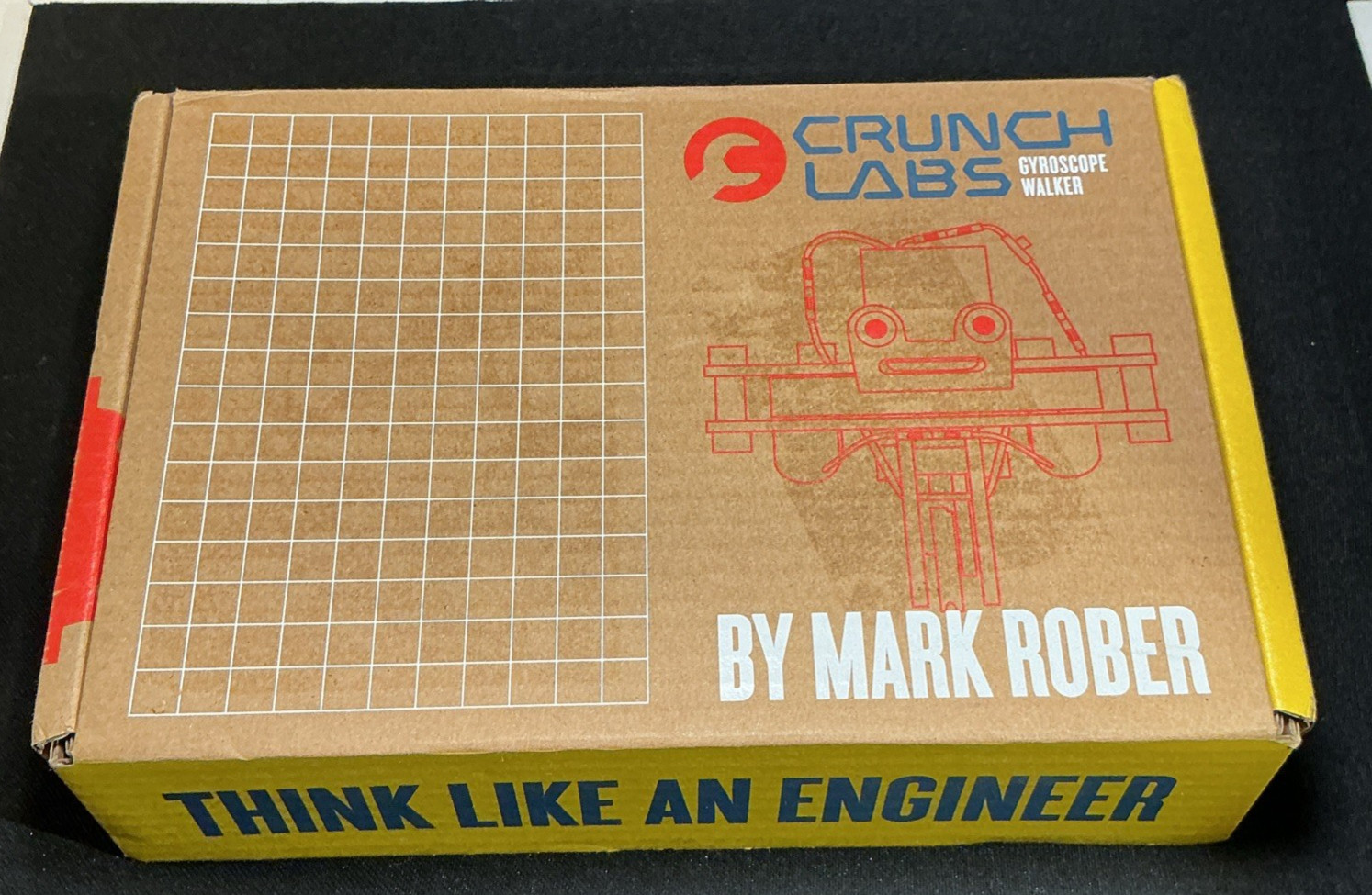 Crunch Labs By Mark Rober S.T.E.M. Build Box Gyroscope Walker Think Engineer