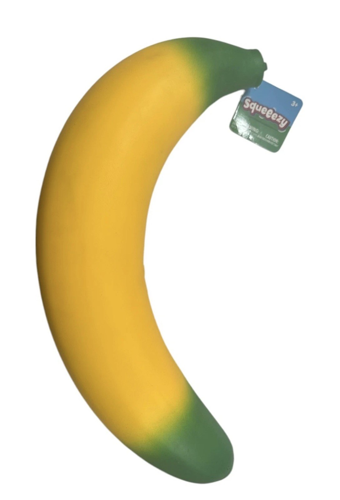 Sunny Days Squeezy Banana Yellow Squishy Toy TikTok Stress Relief Sensory Fun